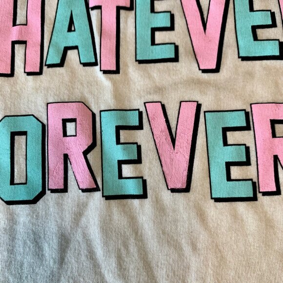 TINY WHALES Graphic T-Shirt Girls 6 NEW Raglan Top Tee Whatever Forever NWT Girl - Picture 4 of 6